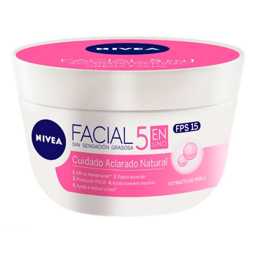 Imagen de Crema Nivea Cuidado Aclar Natu Crema Nivea Cuidado 200 MLL