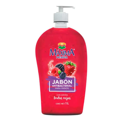 Imagen de Jabón Líquido para Manos Máxima Frutos Rojos 1 LTS