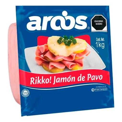 Imagen de Jamon Aroos Pavo Escolar 1 KGS