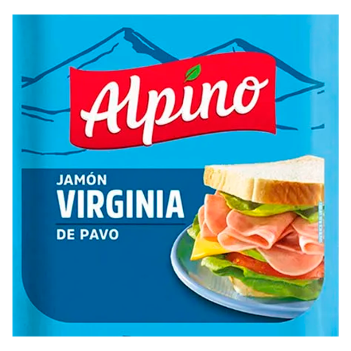 Imagen de Jamón De Pavo Alpino Virginia 1 KGS