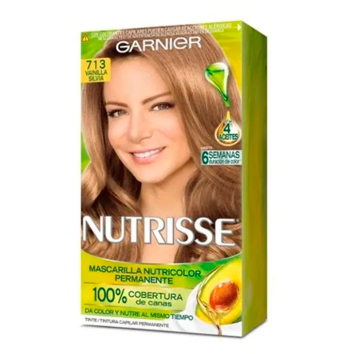 Imagen de Tinte Nutrisse 713 Vainilla Silvia 1 PZS