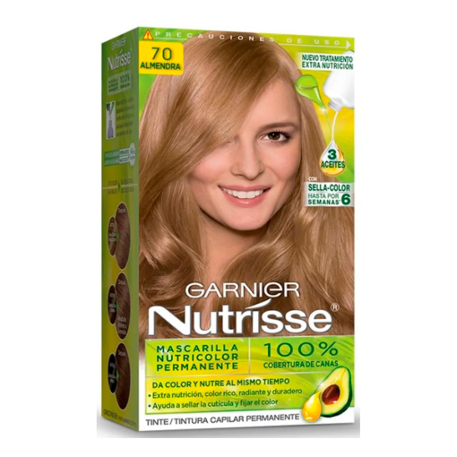 Imagen de Tinte Nutrisse 70 Almendra 1 PZS