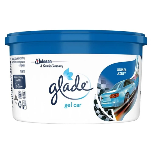 Imagen de Aromatizante Glade En Gel Para Auto Odisea Azul  70 GRS