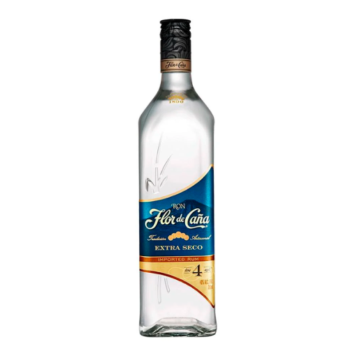 Imagen de Ron Flor De Caña Blanco Seco 4 Años 750 MLL