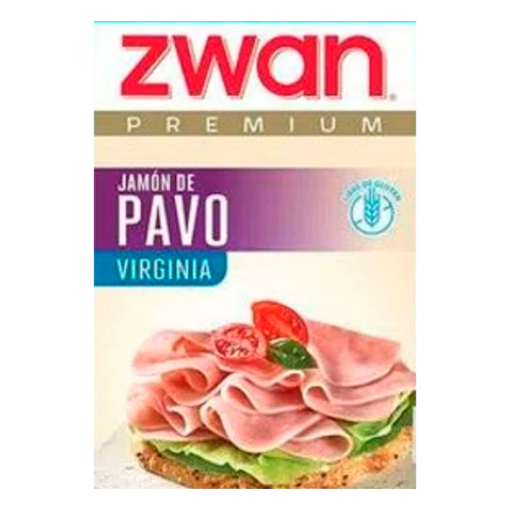 Imagen de Jamon Zwan Pavo Virginia 1 PZS