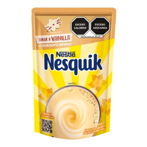 Imagen de Chocolate En Polvo Nesquick Vainilla Doypack 357 GRS