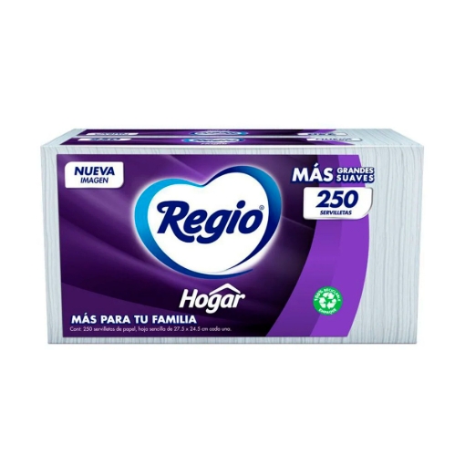 Imagen de Servilleta Regio Hogar Regio 250 PZS