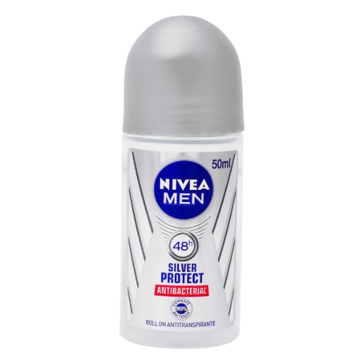 Imagen de Desodorante Nivea Rol Silver Hombre 50 MLL