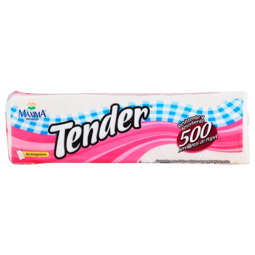 Imagen de Servilleta Tender Rectangulares Tender 500 PZS