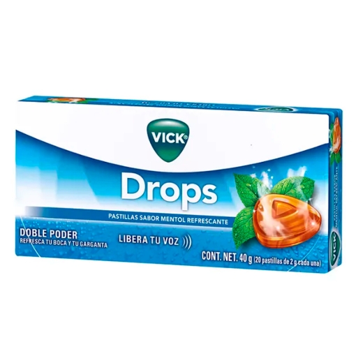 Imagen de Exh Pasti Vick Drops Surt Vit Vick 125 PZS