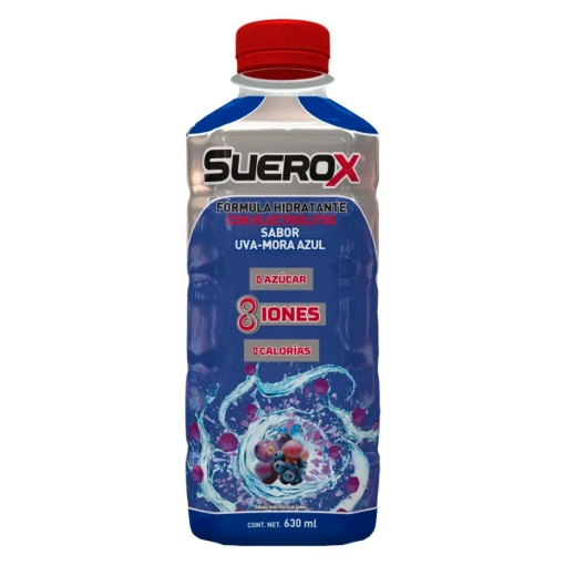 Imagen de Suerox 8Iones Uva Mora Azul Suerox Uva 630 MLL