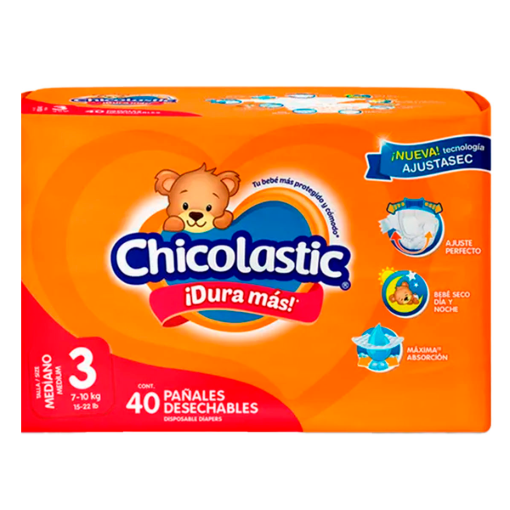 Imagen de Pañal Chicolastic Classic Etapa 3 40 PZS