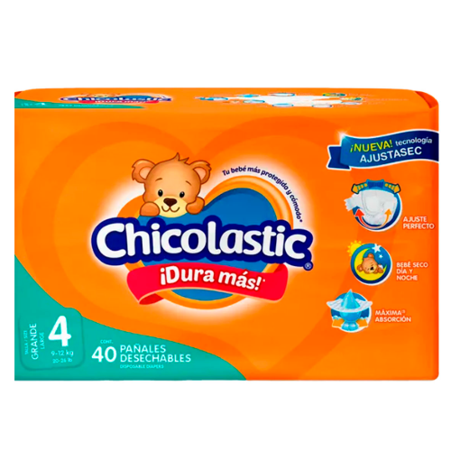 Imagen de Pañal Chicolastic Classic 4 40 PZS