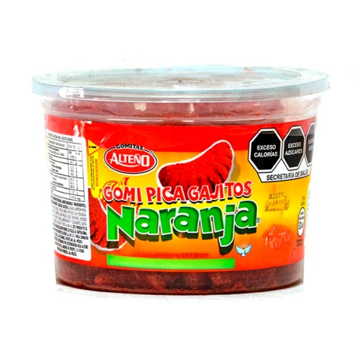 Imagen de Exh Dul Gomit Alteño Pica Gajitos Naranja 960 GRS