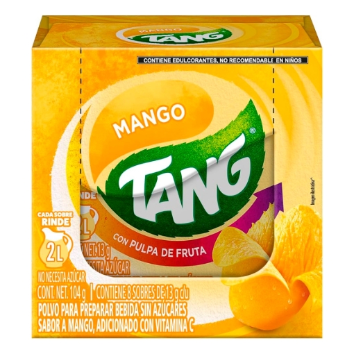 Imagen de Exhibidor Bebida Tang Mango 13 GRS