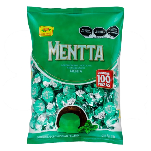 Imagen de Exh Choco La Rosa Mentta Bls Mentta 1 KGS