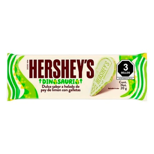 Imagen de Exh Choco HersheyS Bar Dinosaurio Lim 20 GRS