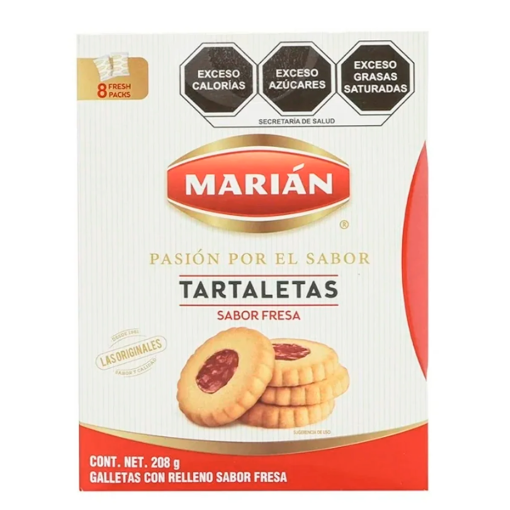 Imagen de Galleta Gall Marian Tartaletas Fresa Marian Tartaletas Fresa 208 GRS