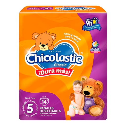 Imagen de Pañal Chicolastic Classic 5 14 PZS