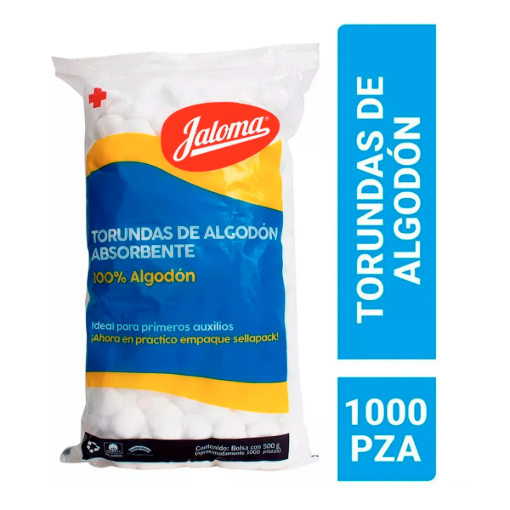 Imagen de Algodon Jaloma Torundas 500 GRS