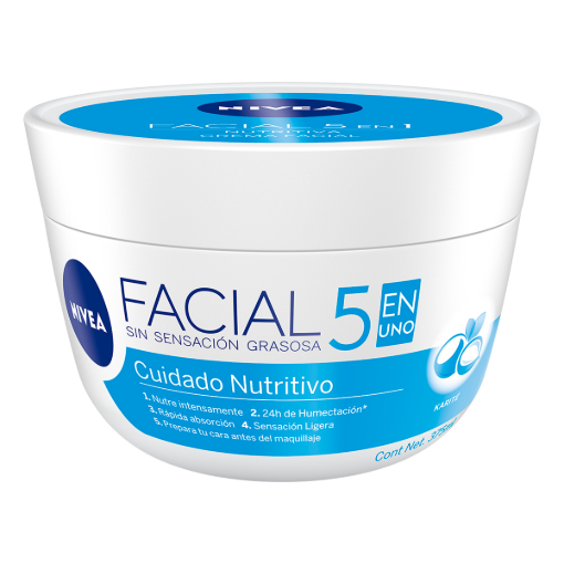 Imagen de Crema Nivea Cuidado Nutritivo Nivea Cuidado Nutrit 375 MLL