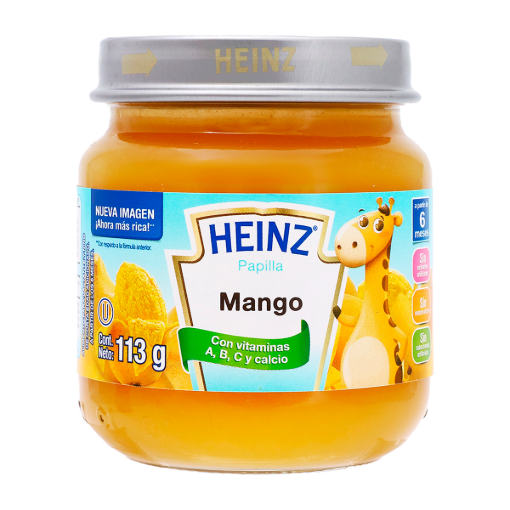 Imagen de Papilla Heinz Mango 113 GRS