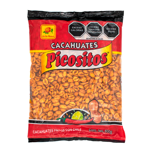 Imagen de Botana Cacahuate La Rosa Picos 800 GRS