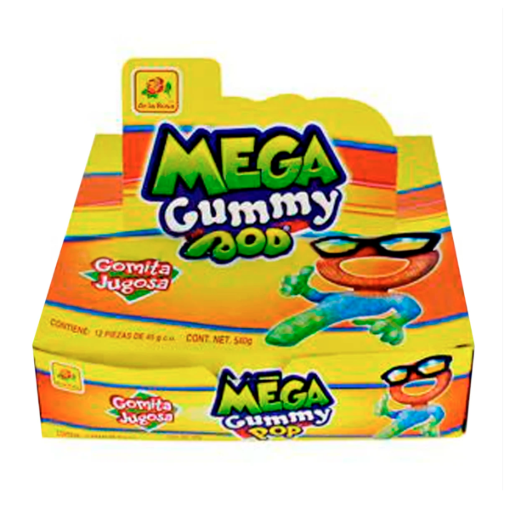Imagen de Dul Gomit La Rosa Gummy Pop Surt La Rosa 40 GRS
