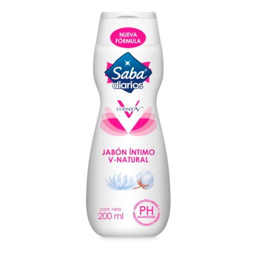 Imagen de Jabón Íntimo Líquido Saba Diarios V-Fresh 200 MLL