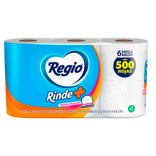 Imagen de Higiénico Regio Rinde Mas De 500 Hd 6 PZS