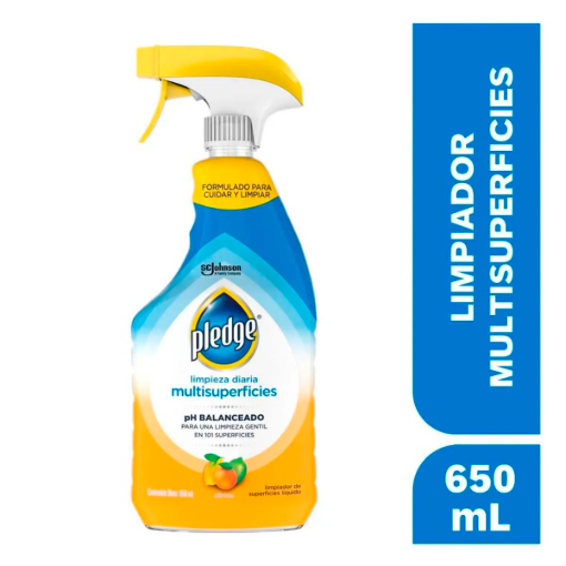 Imagen de Limpiador Multisuperficies Pledge Cítrico 650 MLL