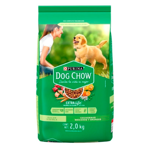 Imagen de Alime Alim Purina Dog Chow Cachorro R.Med/Gde Purina Dog Chow Cachorro Rz 2 KGS