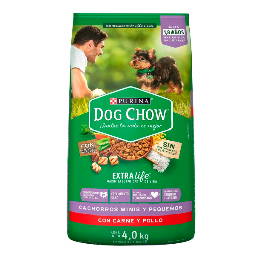 Imagen de Alim Purina Dog Chow Cachorro R.Mini/Peq Purina 4 KGS