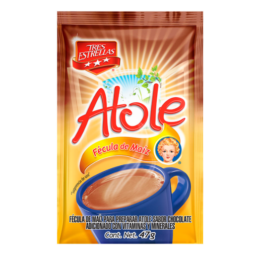 Imagen de Atole 3 Estrellas Chocolate 47 GRS