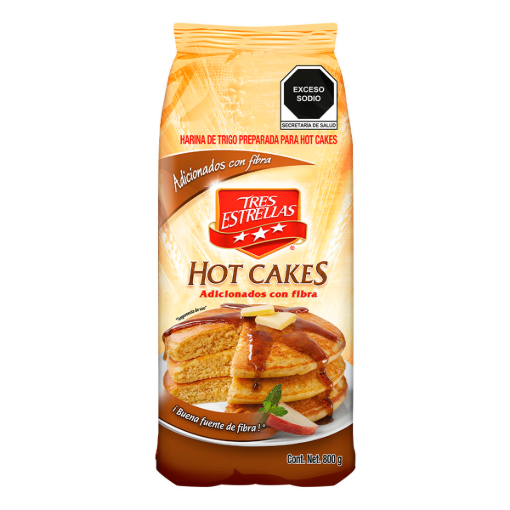 Imagen de H Hot Cakes 3 Estrellas C/Fibra 3 Estrellas 800 GRS
