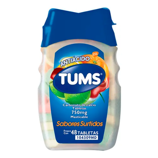 Imagen de Medicamento Tums Extra Surtido 48 PZS