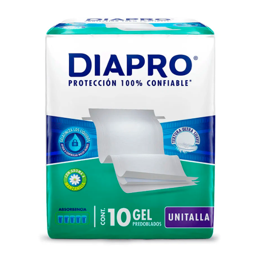 Imagen de Calzon Diapro Gel 10 PZS