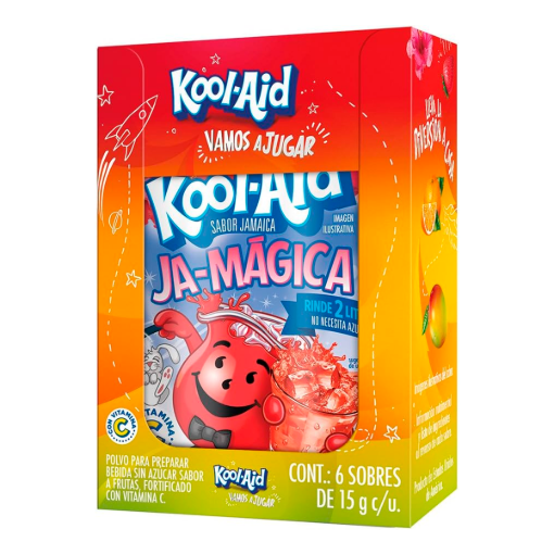 Imagen de Bebida En Polvo Kool Aid Jamagica 15 GRS