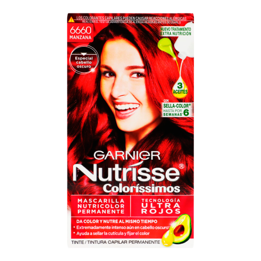 Imagen de TINTE NUTRISSE COLORISSIMO 6660 1 PZS