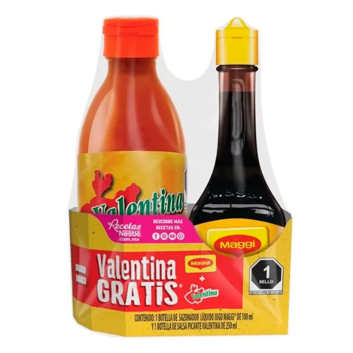 Imagen de Jugo Maggi+Valentina 250 Gr 100 MLL