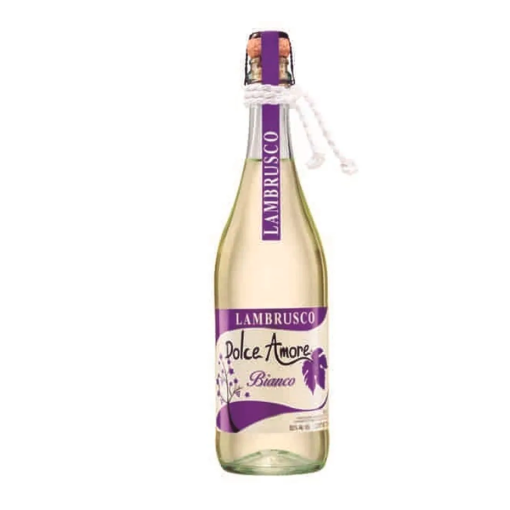 Imagen de Vino Tinto Lambrusco Dulce Amore Bco 750 MLL