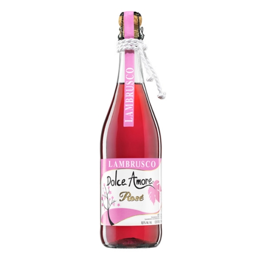 Imagen de Vino Rosado Lambrusco Dolce Amore Rose 750 MLL