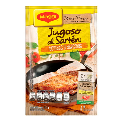 Imagen de Sazon Maggi Jugoso Al Sarten Tom Sob Maggi 21.5 GRS