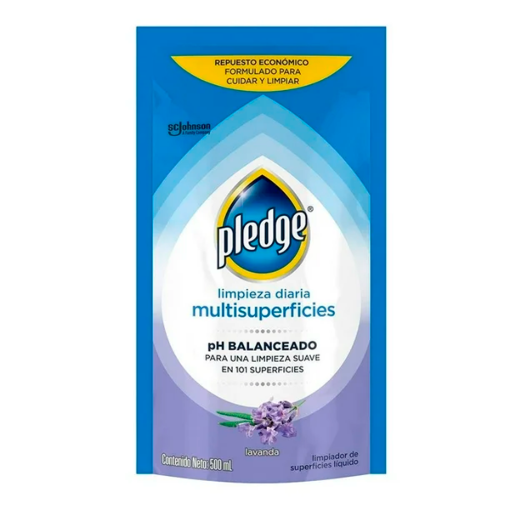 Imagen de LIMPIADOR DE SUPERFICIES PLEDGE LAVANDA DOYPK 500 MLL