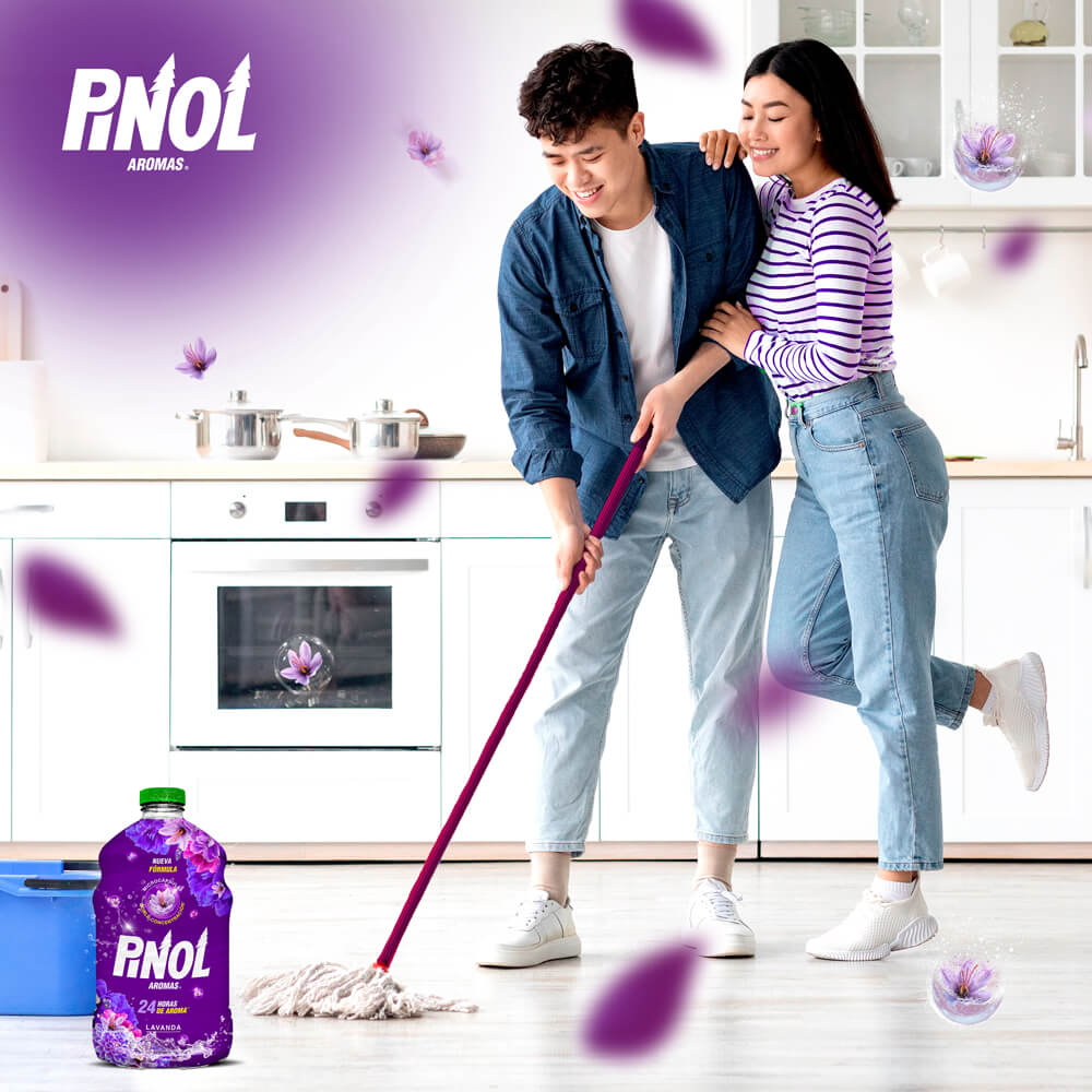 LIMP PINOL AROMAS LAVANDA 3.78 LTS | Básicos En Línea las 24 horas