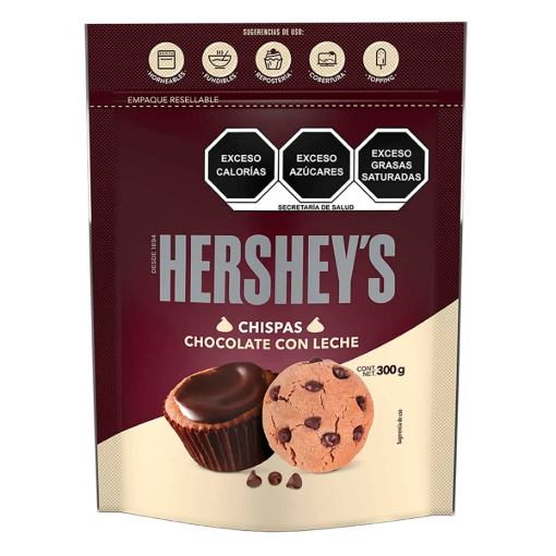 Imagen de Exhibidor Chocolate Hershey’s Kisses Mini Leche 300 GRS