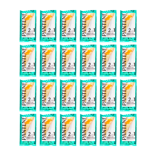 Imagen de Exhibidor Shampoo Pantene 2 en 1 Clásico 10 MLL