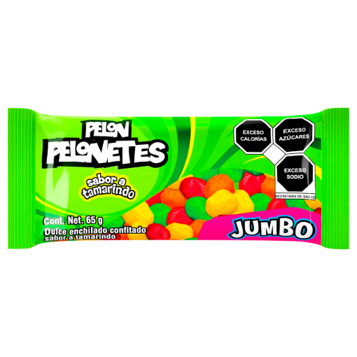 Imagen de Dulce Pelón Pelonetes Tamarindo 65 GRS