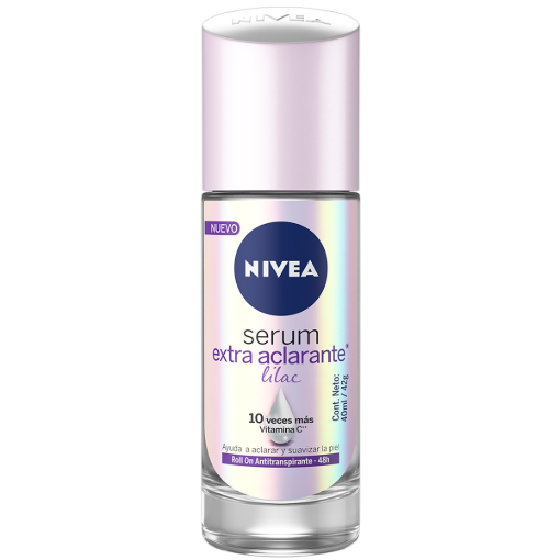 Imagen de Desodorante Nivea Serum Tono Natural Lila Roll On Mujer 40 MLL