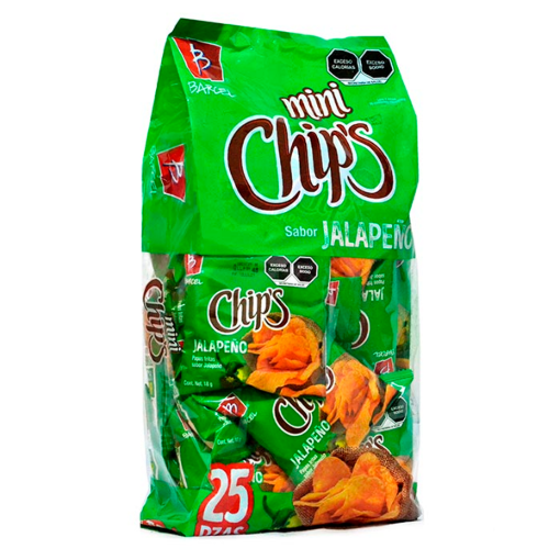 Imagen de Mini Chips Barcel Sabor Jalapeño 18 GRS